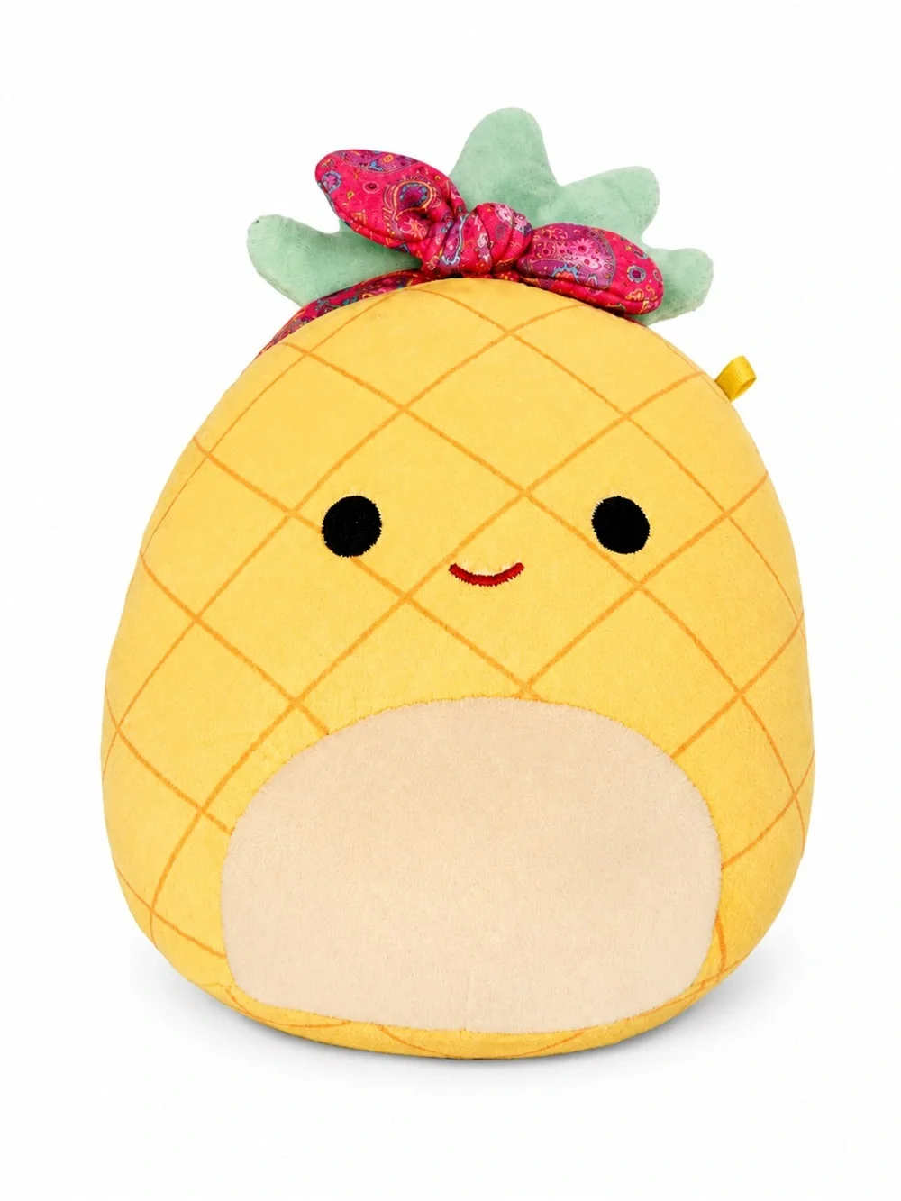 Squishmallows Maui Pineapple Plush Approx 6” Paisley Bandana NWOT